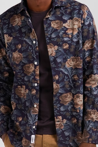 Chemise Flannel 4 - Bleu marine et marron