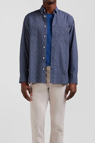 Chemise Pop 60 - Bleu marine