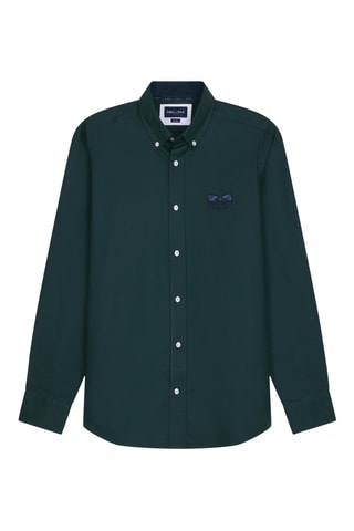 Chemise regular Speciale Nœud - Vert foncé