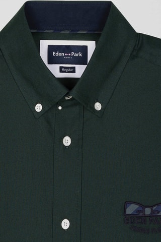 Chemise regular Speciale Nœud - Vert foncé
