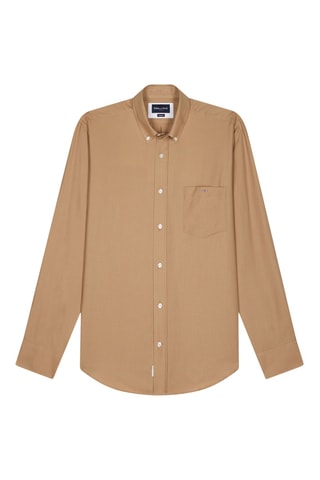 Chemise regular Balmoral - Marron clair
