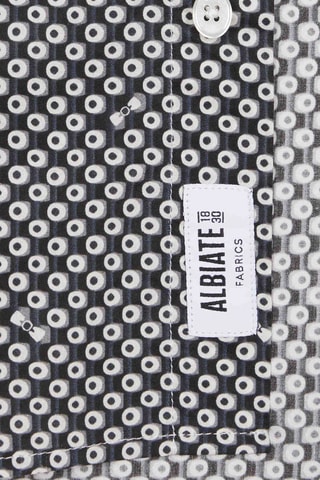 Chemise Happy - Gris foncé et banc