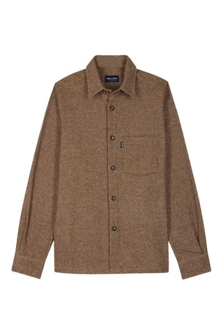 Chemise Japan - Marron et blanc