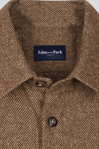 Chemise Japan - Marron et blanc