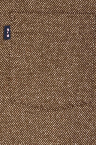 Chemise Japan - Marron et blanc