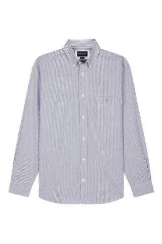 Chemise Tailor - Blanc et gris foncé