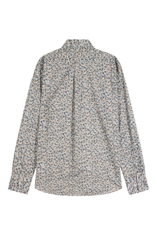 Chemise R Happy Print - Blanc