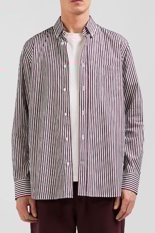 Chemise Précision Stripe - Bordeaux