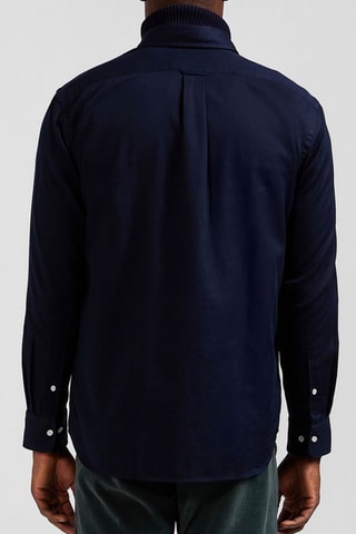 Chemise Contrôle pique - Bleu pétrole