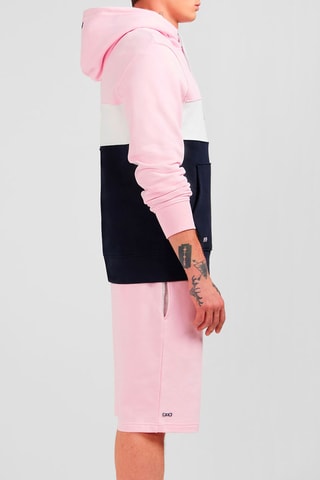 Sweat à capuche Girondin - Rose poudré