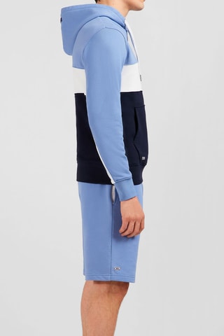 Sweat à capuche Girondin - Ciel et noir