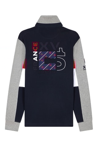 Maillot de rugby Warwickshire - Blanc et gris