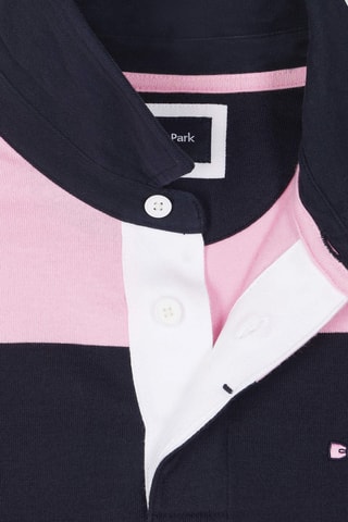 Maillot Tito - Rose et bleu marine