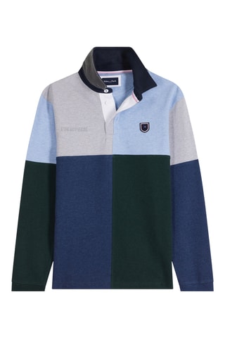 Maillot Barbarian - Bleu marine et vert foncé