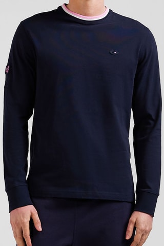 T-shirt Allez Zou Ffr - Bleu marine