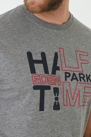 T-shirt Talonnage - Gris foncé chiné