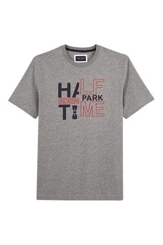 T-shirt Talonnage - Gris foncé chiné