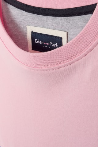 T-shirt Twickers - Rose poudré, noir et gris clair