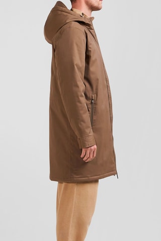 Parka à capuche New Perky - Marron clair