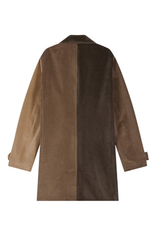 Manteau en velours New Karlito - Marron