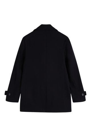 Manteau en laine Education Militaire - Noir