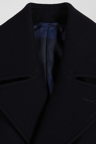 Manteau en laine Education Militaire - Noir