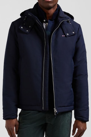 Blouson à capuche Bysborn - Bleu foncé