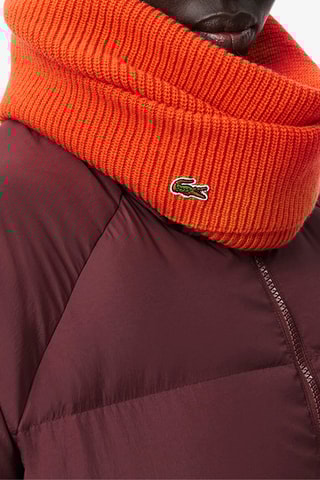 Snood en cachemire et laine - Orange