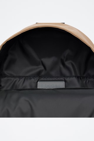 Sac à dos - Beige et bleu marine