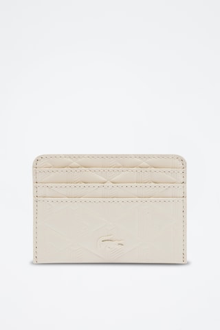 Porte-cartes en cuir - Beige