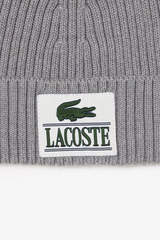 Bonnet en laine - Gris clair