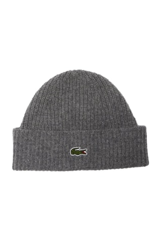 Bonnet en laine - Gris foncé chiné