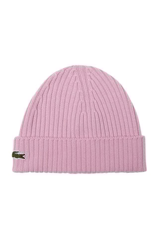 Bonnet en laine - Rose