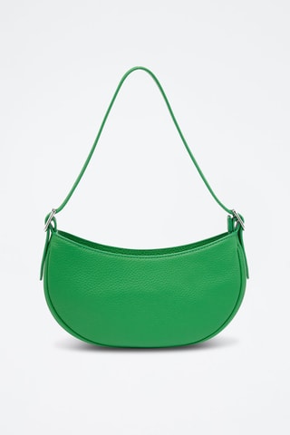 Sac porté épaule en cuir - Vert
