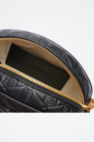 Sac porté épaule en cuir - Noir