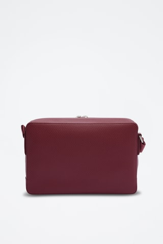 Sac bandoulière en cuir - Bordeaux