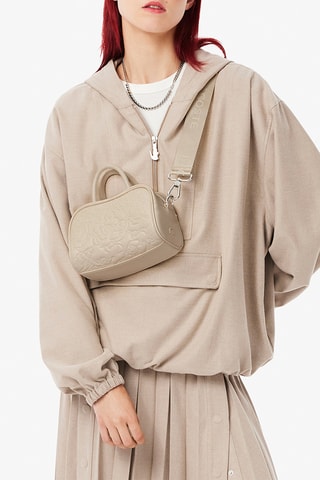 Sac bandoulière en cuir - Beige