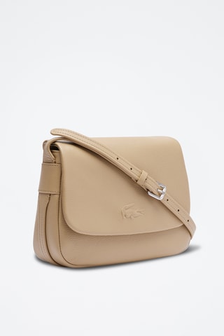 Sac bandoulière en cuir - Beige
