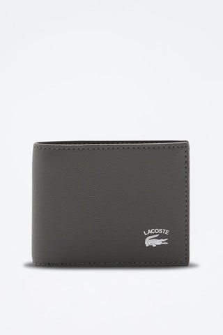 Portefeuille en cuir Anthracite