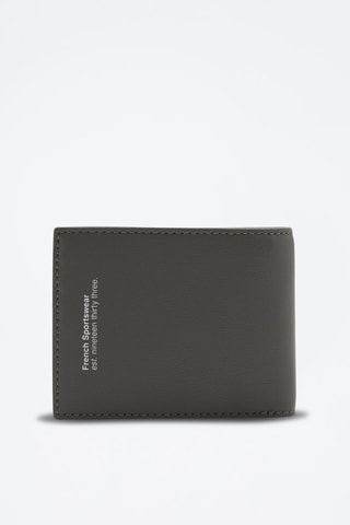 Portefeuille en cuir Anthracite