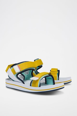 Sandales Suruga 1 - Turquoise et jaune
