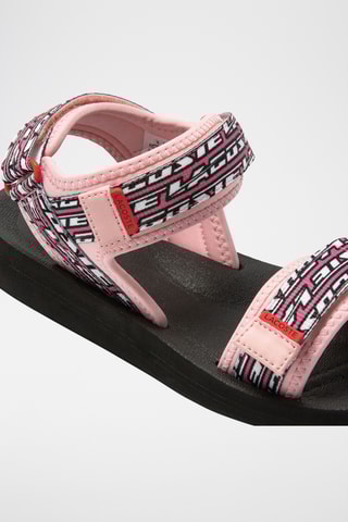 Sandales Suruga - Rose et noir