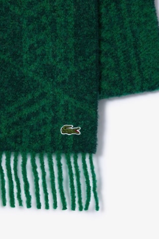 Echarpe en alpaga et laine - Vert foncé