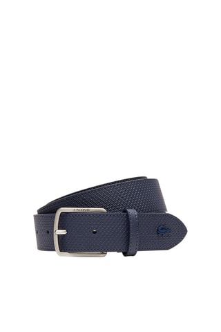 Ceinture en cuir - Bleu marine