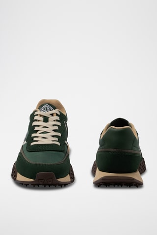 Baskets en cuir L-Spin Deluxe 3.0 - Vert foncé