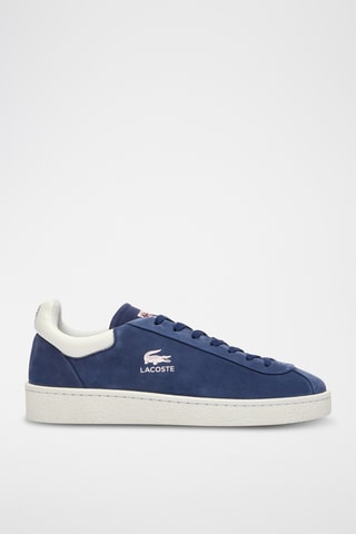 Baskets en nubuck Roland-Garros Edition Baseshot Premium - Bleu marine