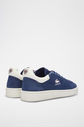 Baskets en nubuck Roland-Garros Edition Baseshot Premium - Bleu marine