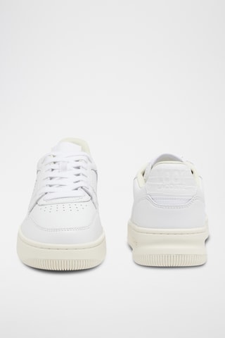Baskets en cuir L001 - Blanc