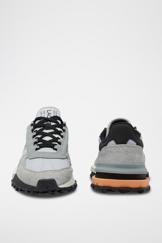 Baskets en nubuck Elite Active - Gris