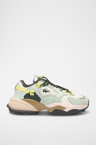 Baskets en cuir L-Guard Breaker - Turquoise